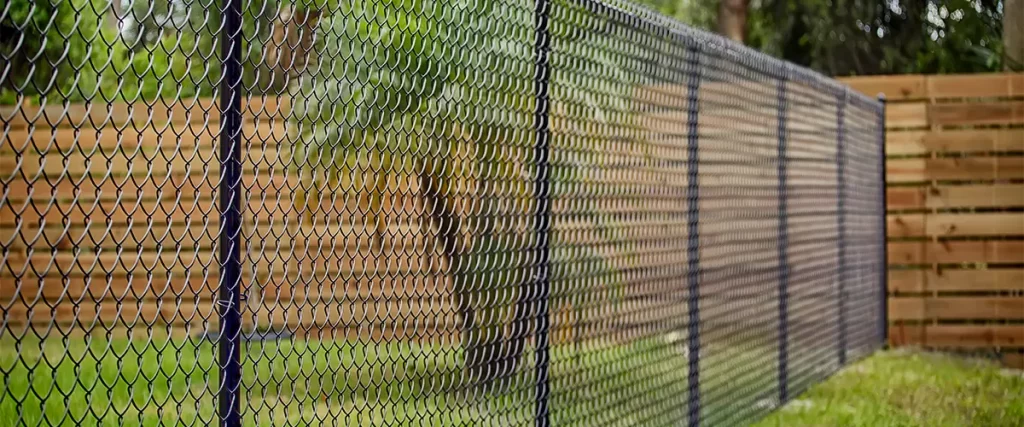 Chain link fence costs for a long fencing project with metal posts