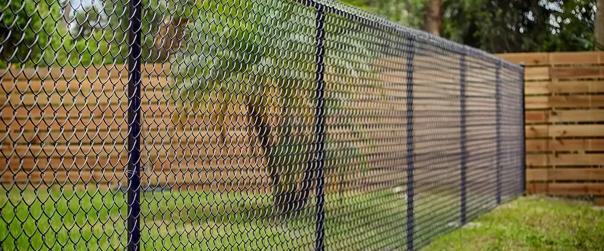 chain link fencing install